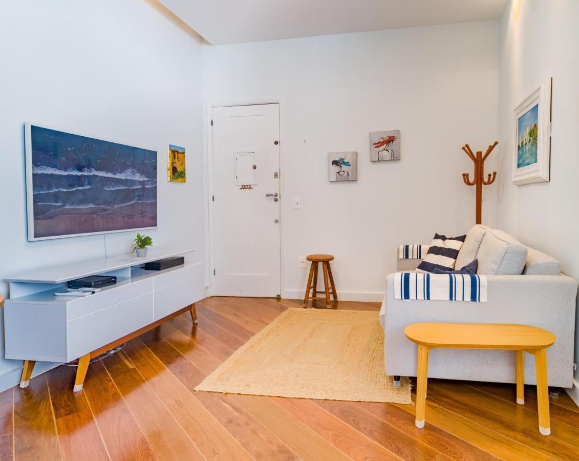 Quarto E Sala Coracao Do Leblon Rio de Janeiro Bagian luar foto