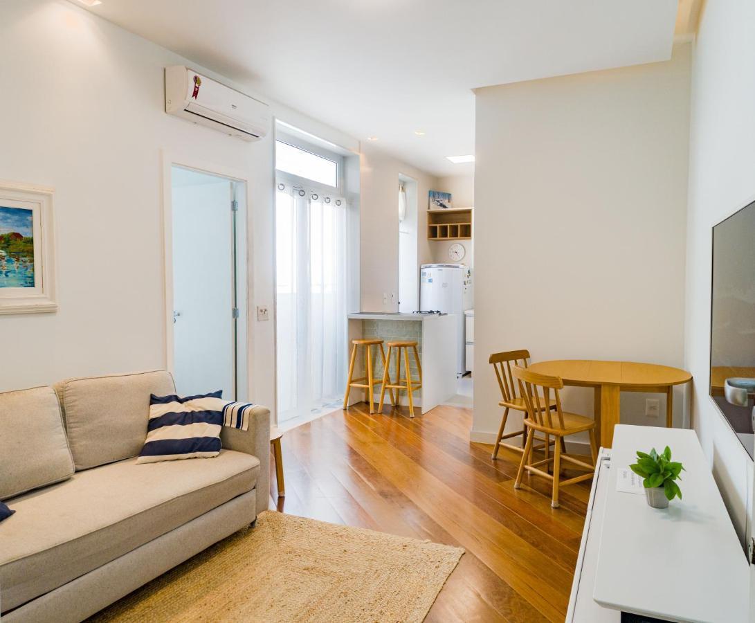 Quarto E Sala Coracao Do Leblon Rio de Janeiro Bagian luar foto