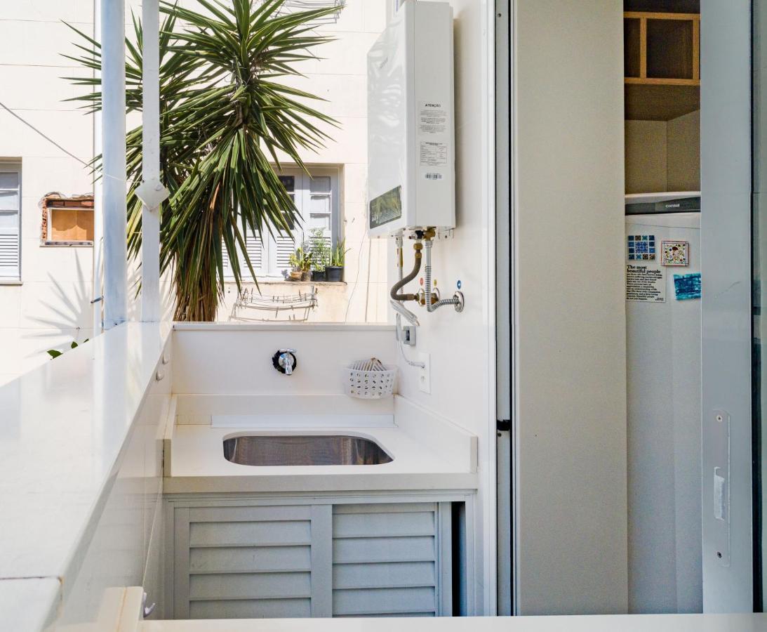 Quarto E Sala Coracao Do Leblon Rio de Janeiro Bagian luar foto